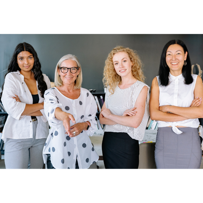 Group of Motivated Midlife Women